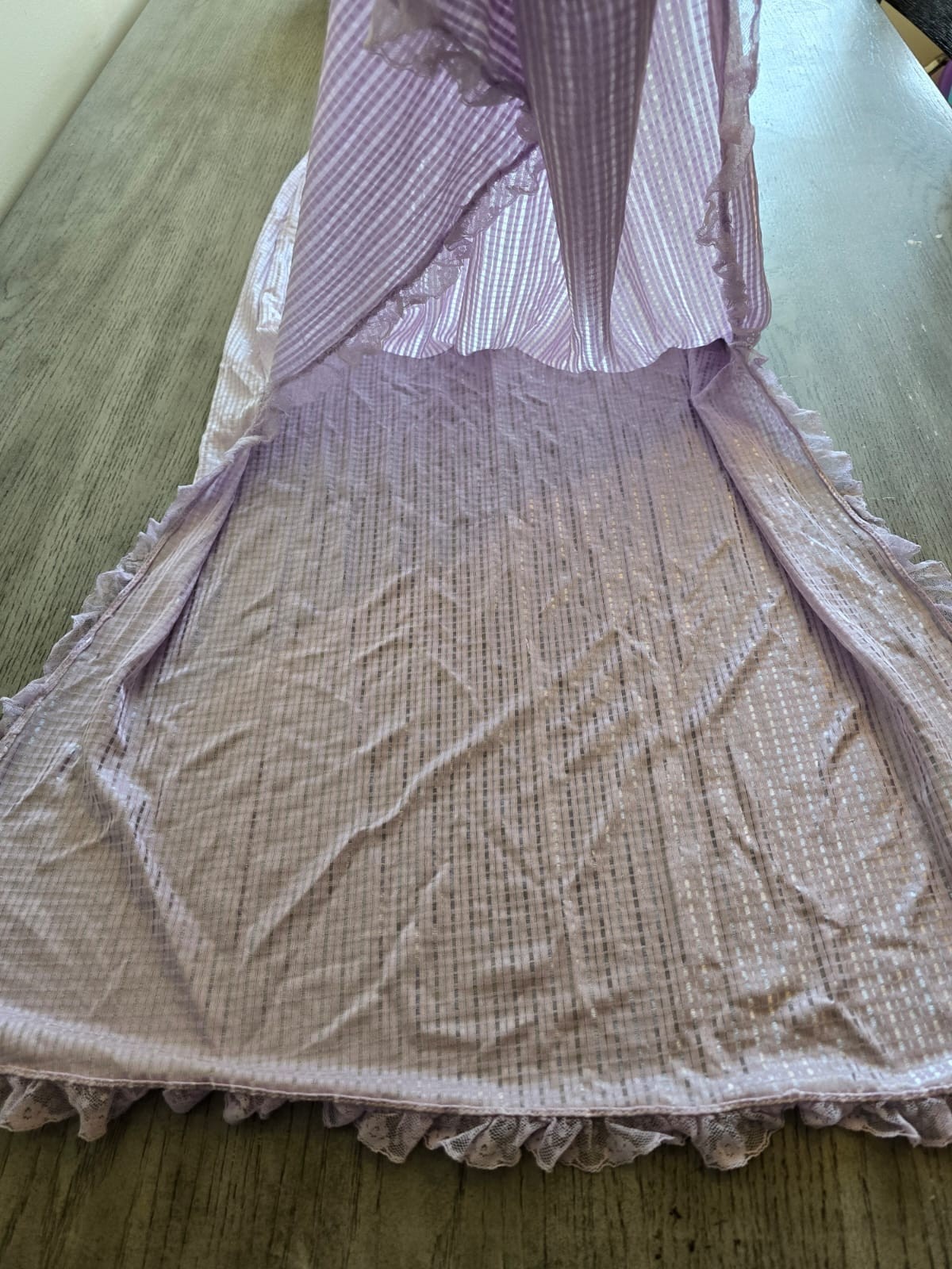 Vintage Bliss New York Purple Slip-On Nightgown Dress Size Medium