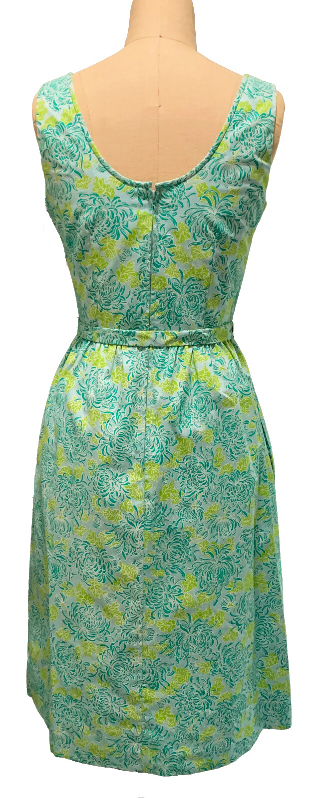 LILLY PULITZER Vintage 70’s Women’s Chrysanthemum Print Sundress – Sz S/M