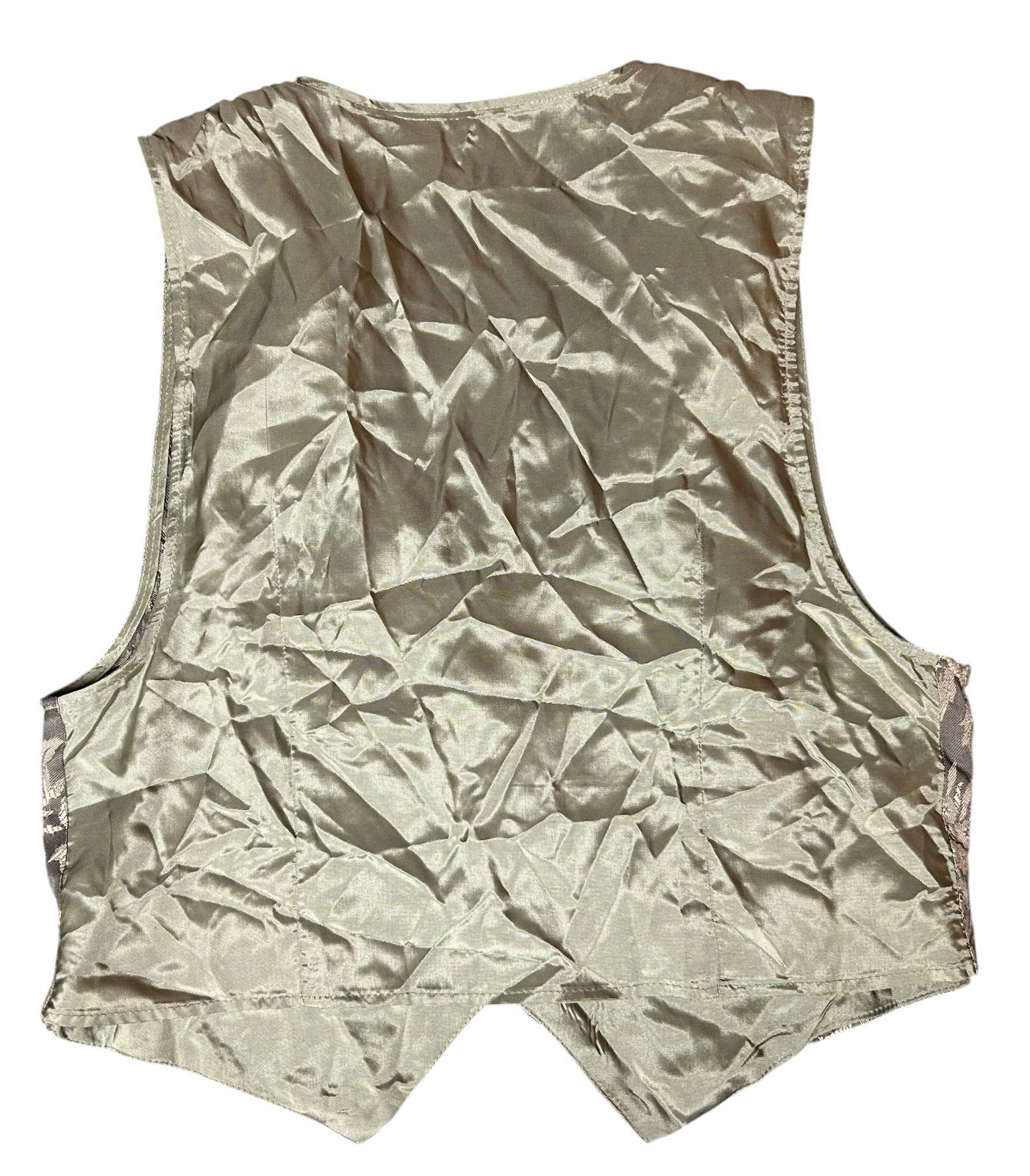 RJ Stevens Vest Womens One-Size Green VINTAGE Elegant Mother of Pearl Buttons