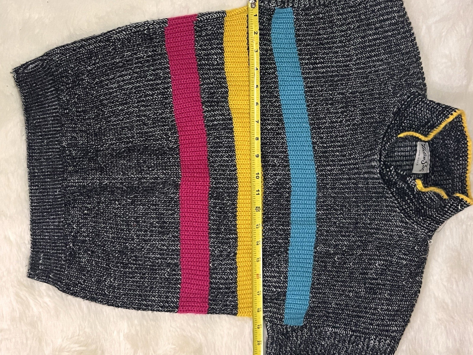 Vintage 80s Retro Helen Sue Pullover Acrylic Sweater USA Knit