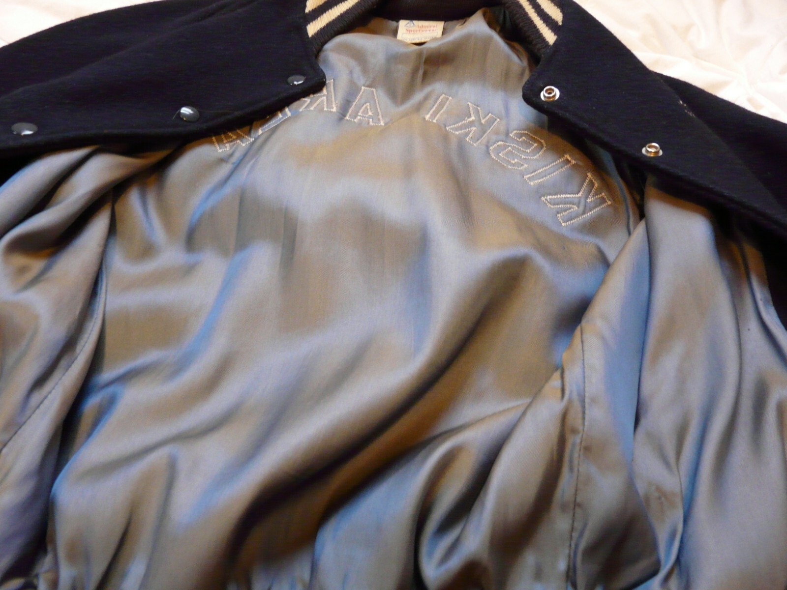 Vintage 1980s High School Wool Varsity Jacket
