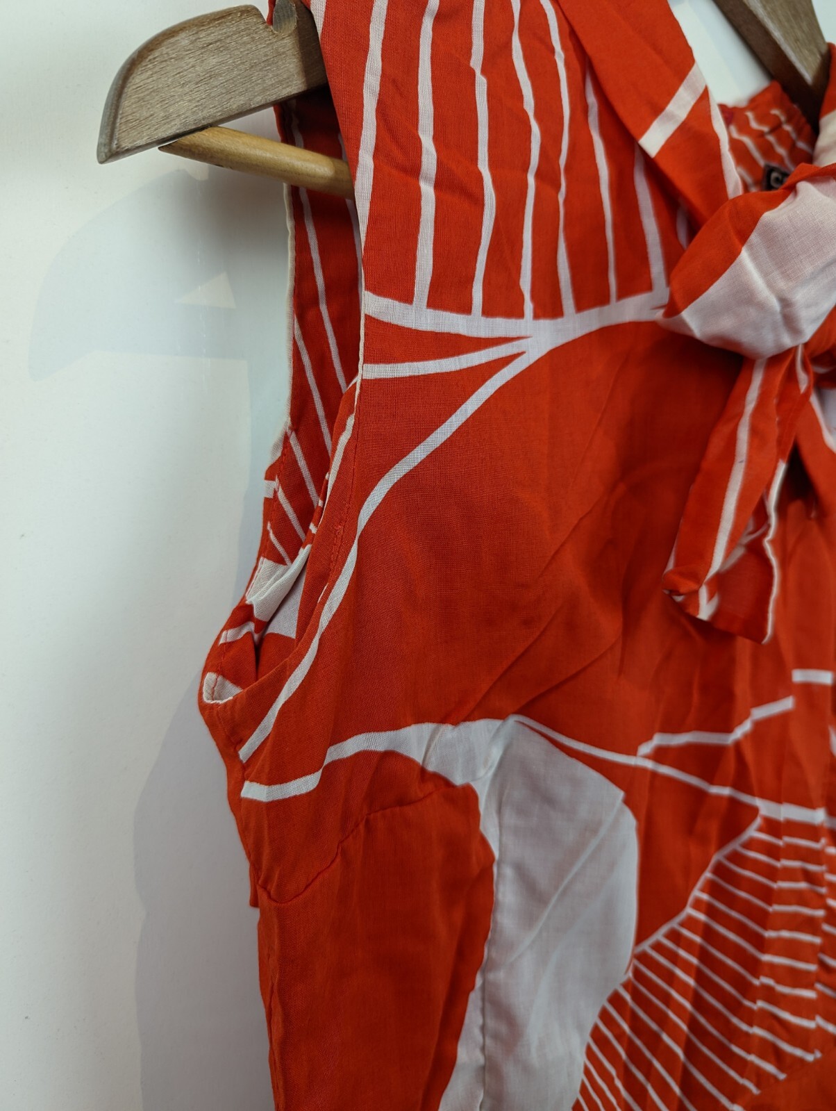 Couture Culture By Trent Nathan Vintage Red Sleeveless Fit Flare Dress Size 12