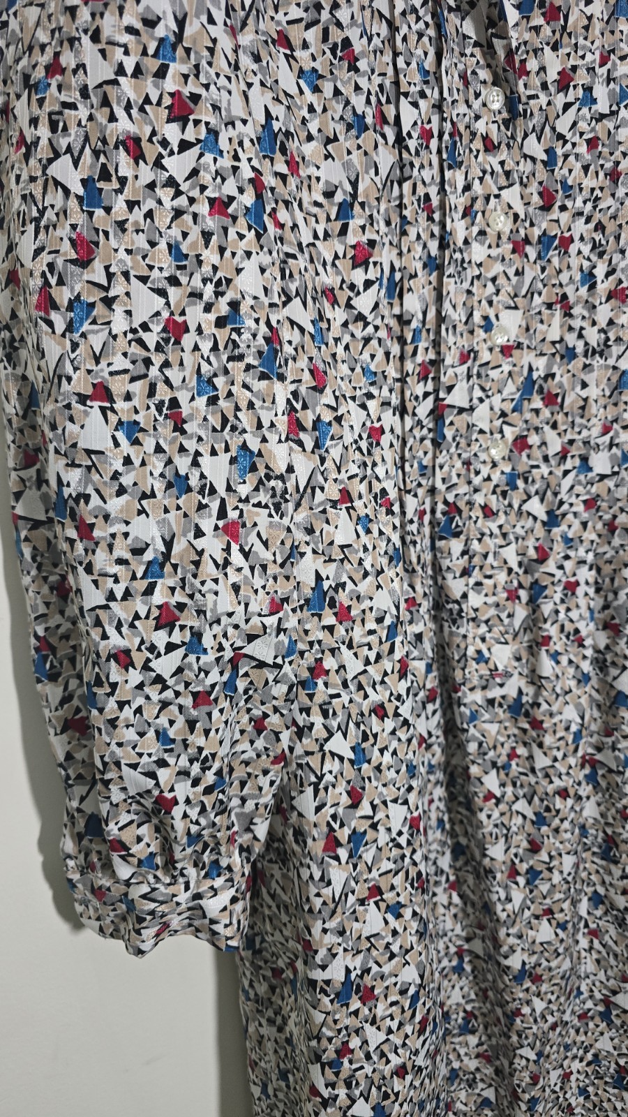 Vintage 1980’s Sehrader Sport New York Shirt Dress – Size 14