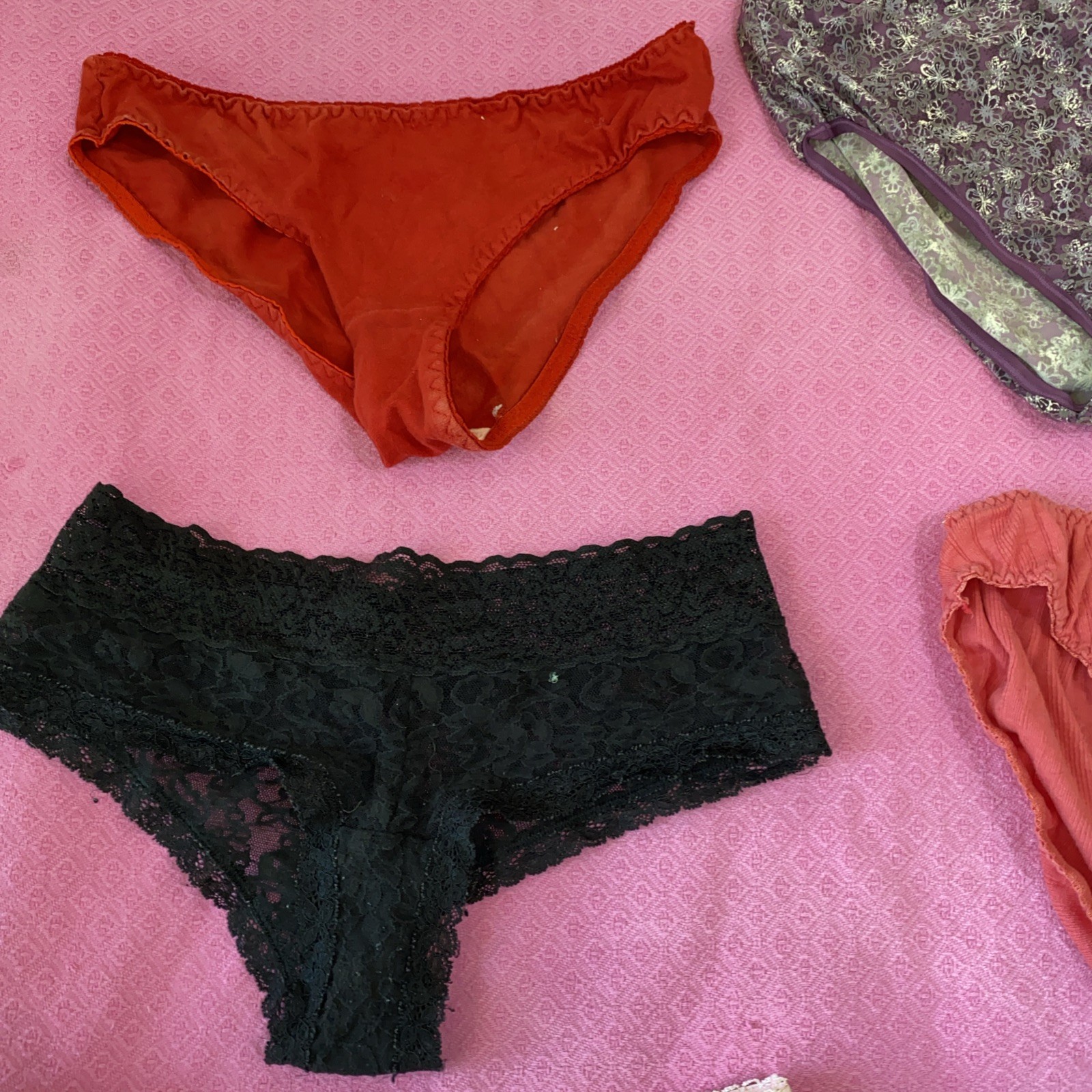 Vintage lote 8 mix Panties #312