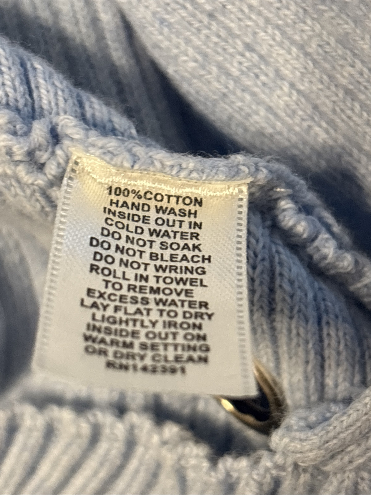 Vintage 1980’s Women’s Project Light Blue Sweater Size M