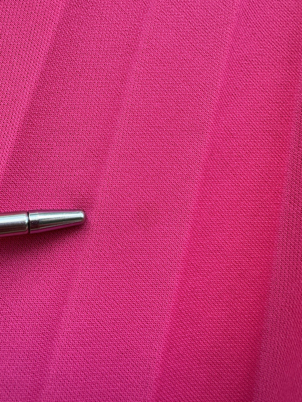 1970s Hot Pink Neon Knife Pleated Maxi Skirt Miss Shaheen Hawaii Resort S 6 VTG