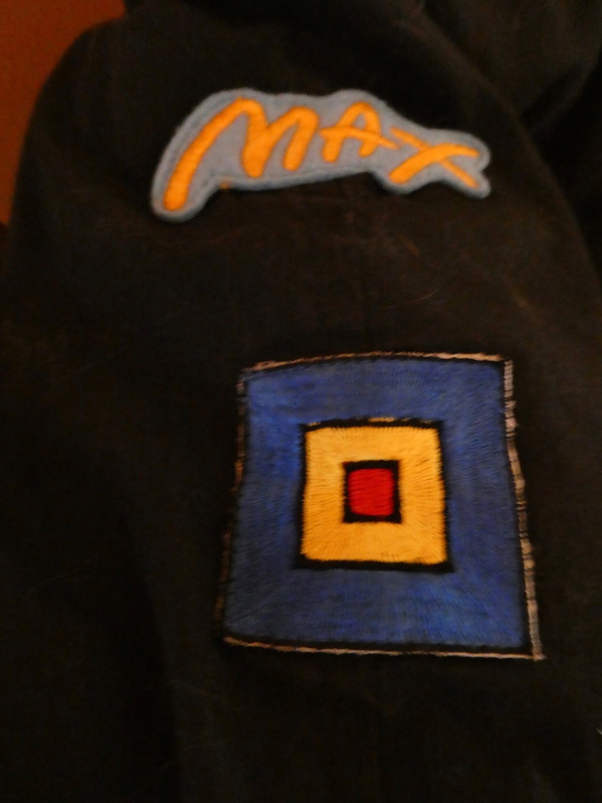 Vintage Designer Peter Max, down jacket