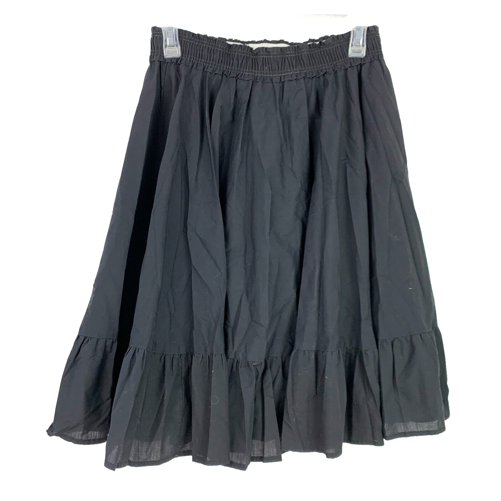 Vintage Generic Brand Black Square Dancing Western Prairiecore Skirt Medium