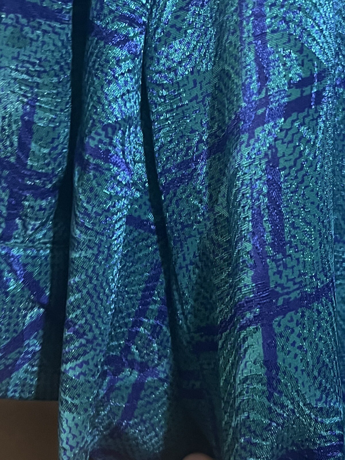 1980’s Vintage Women’s Dress Schroeder Sport Teal Green Size 10 – New w/Tags!