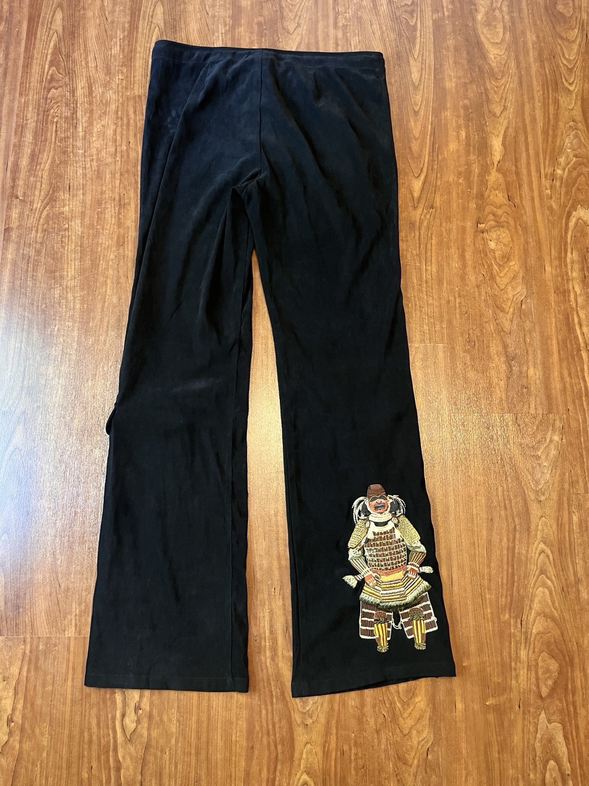 Karl Kani Vintage 90’s KK2 Women’s Velvet Drawstring Pants Samurai 11/12 Black