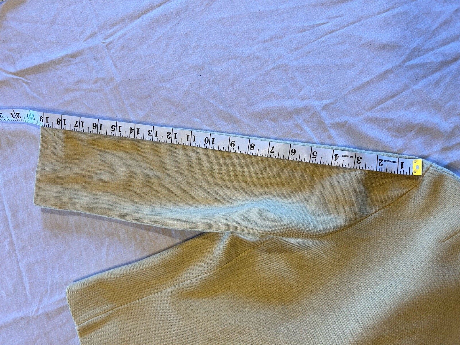 Striking Vintage 50s 100% Wool Butter Yellow Dress & Jacket Set 1950s Dress Suit