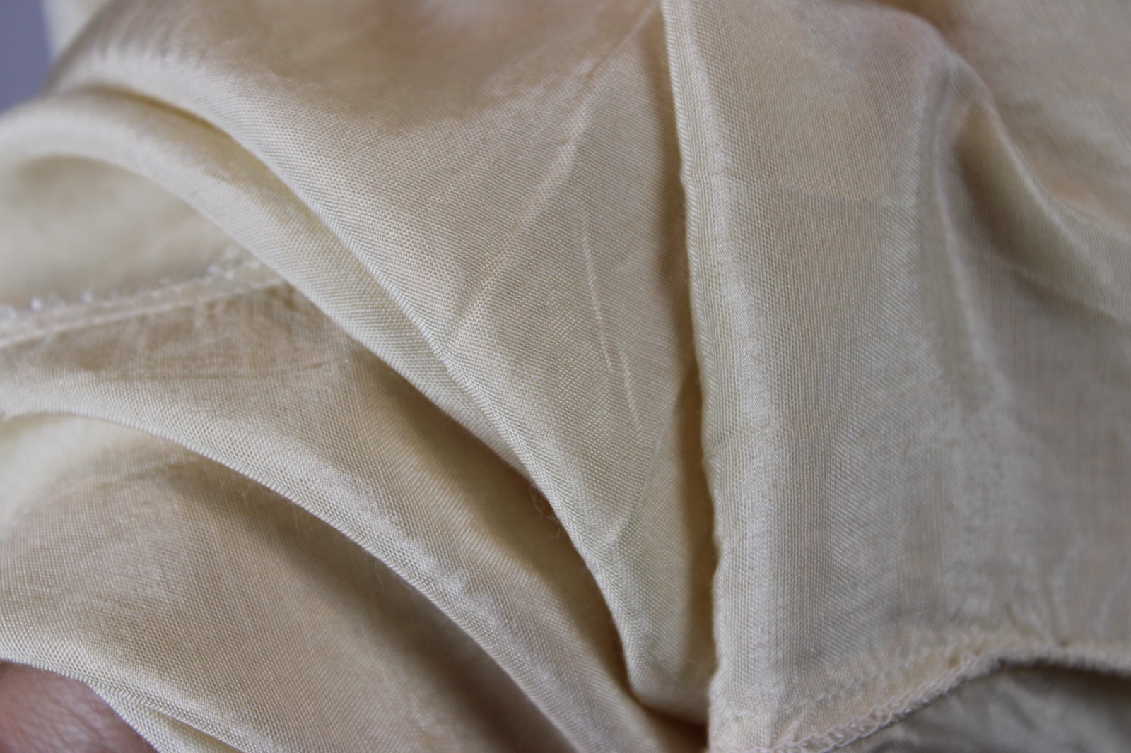 Vintage Gail Garner for All That Glitters Dress Small 2 100% Rayon 45.5” Sheer