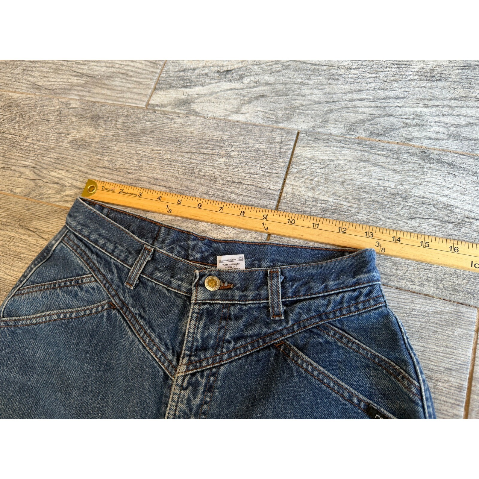 Rocky Mountain Western Jeans 11 / 12 High Waist Yoke Mom Denim Womens vintage