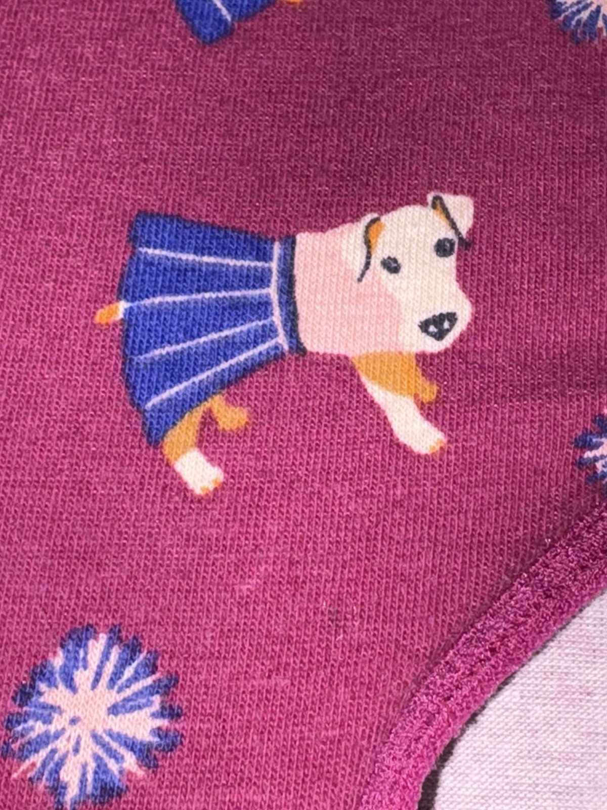 Vintage Old Navy Dog Print Hipster panties XL Underwear Bikini Y2K