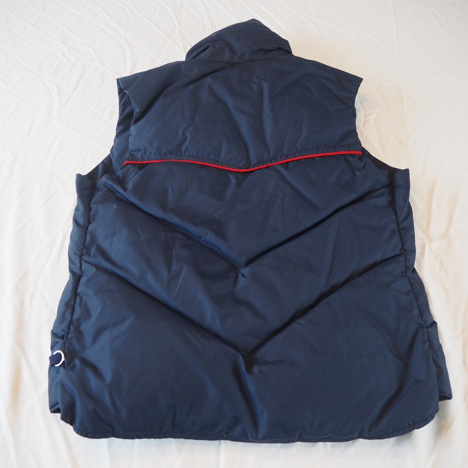 Vintage Obermeyer Goose Down Puffer Vest Women’s Size L* Retro Western Yoke Snap