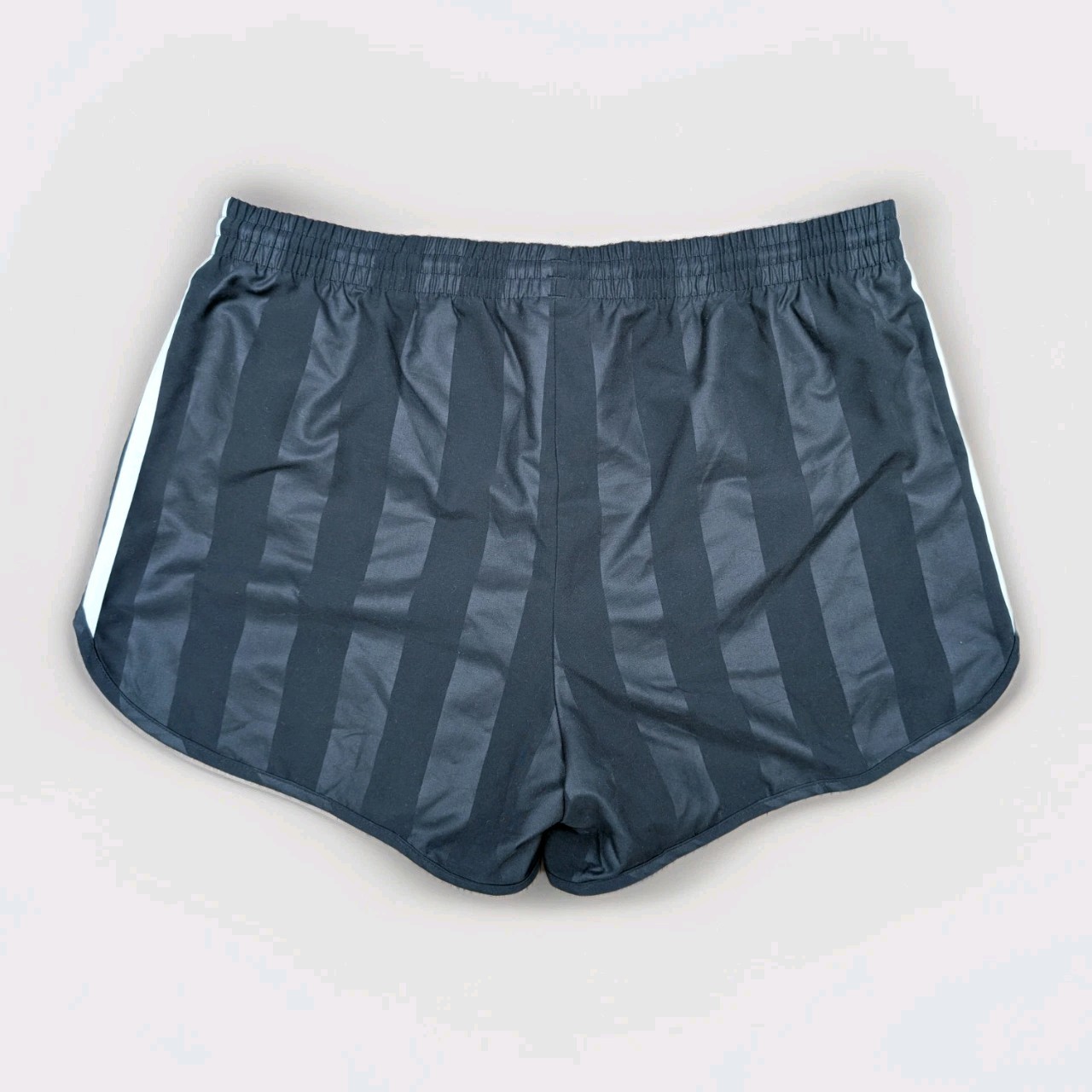 Adidas Sprinter Glanz Womens Shorts L Sports Vintage Black Football Gym Retro