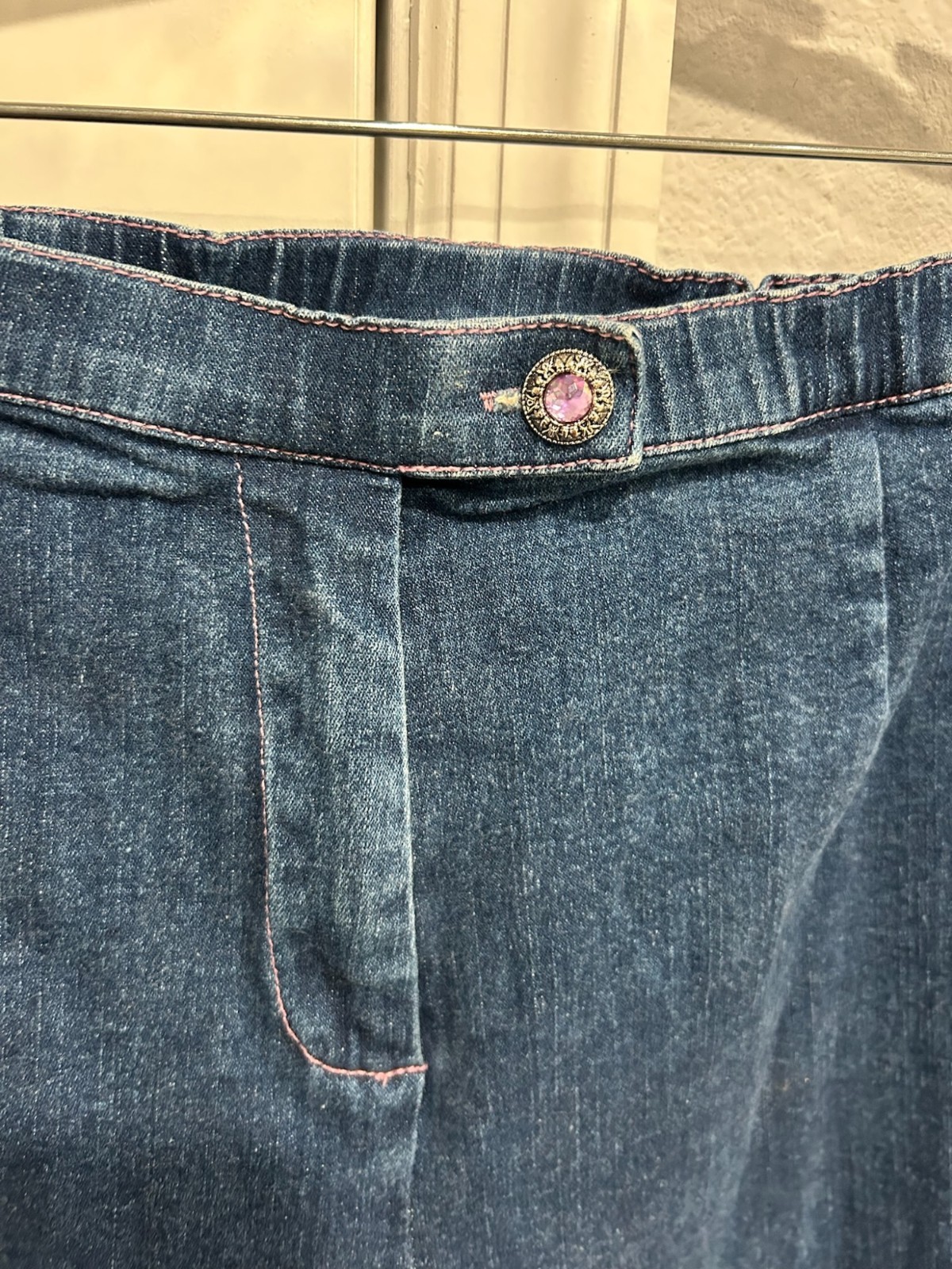 Vintage City Girl Nancy Bolen Denim High-Waist Pants Y2K Revival