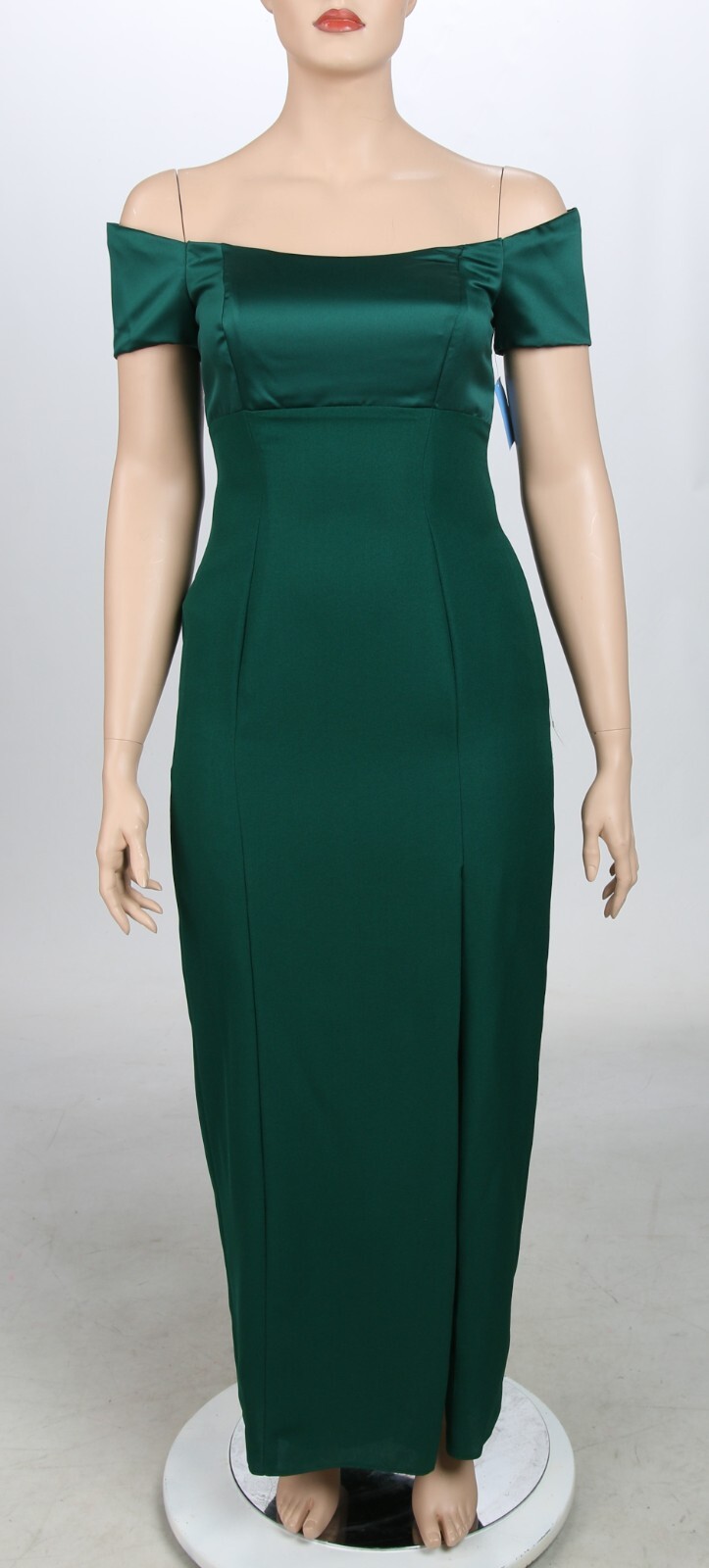 Bill Levkoff Vintage 80s 90s Green Bridesmaid Party Prom Dress 15/16 NWT