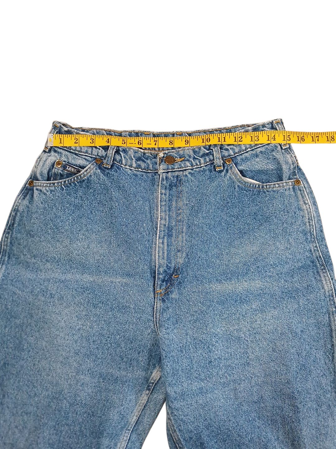 LEE RIDERS Mom Jeans Size 16 30×29 Acid Wash 80’s 90’s Vintage Womens EUC VTG