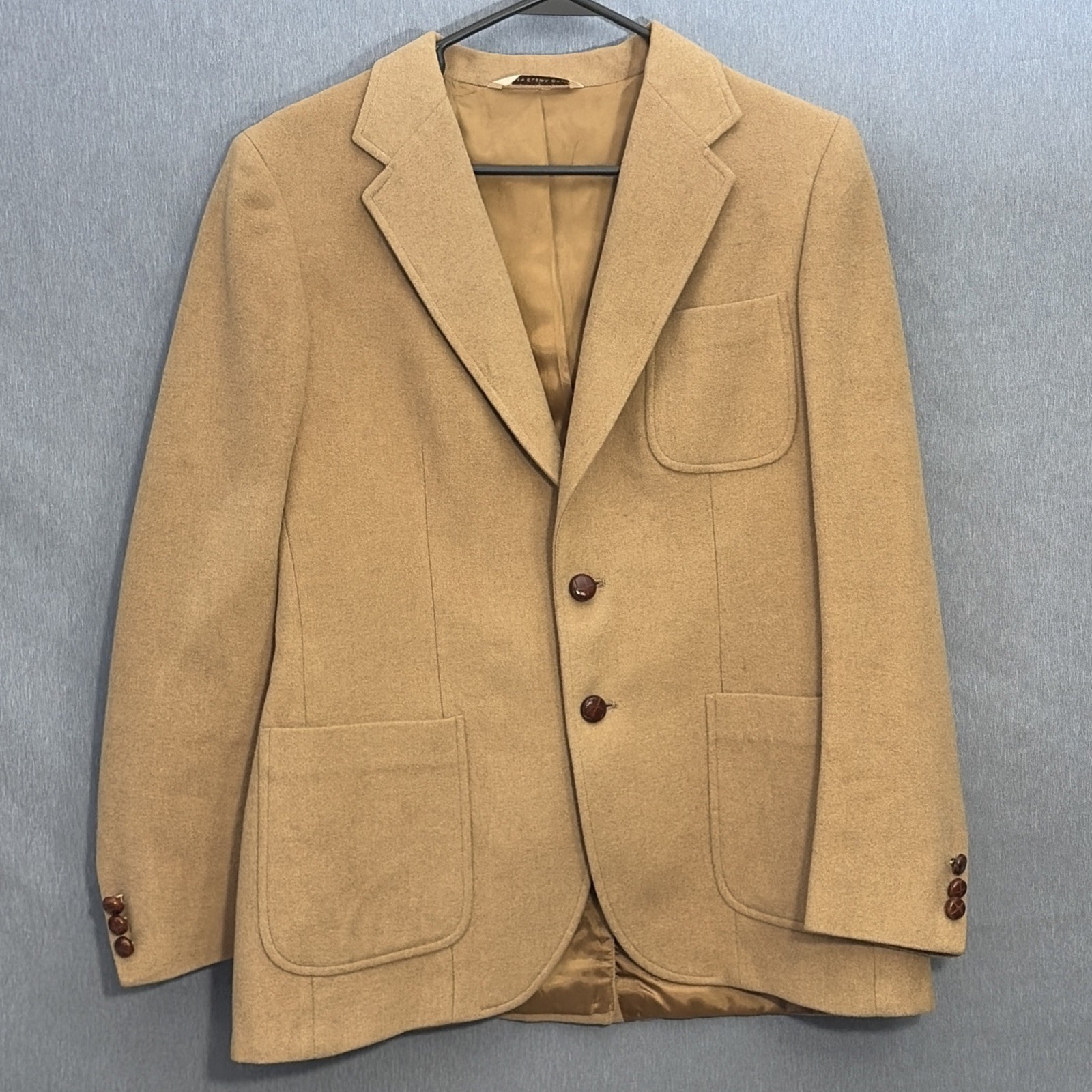 Women HTFVintage Rodes Louisville „Classic Woman” 100% Camel Hair Blazer Sz 1