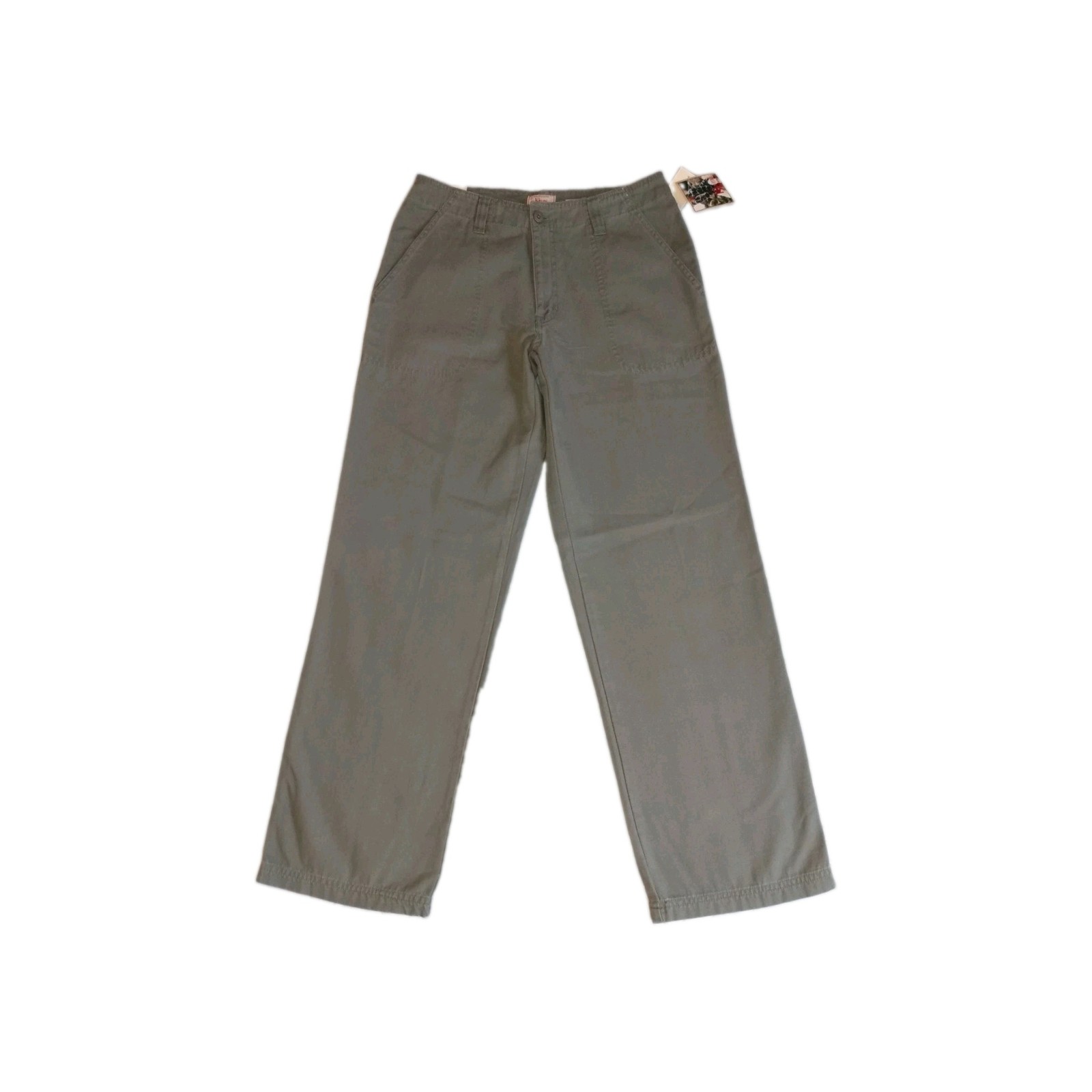 NOS KIKO-MO Classics Women’s 7/8 Olive Utility Denim Pants/Jeans 32×31. Flaw Y2K