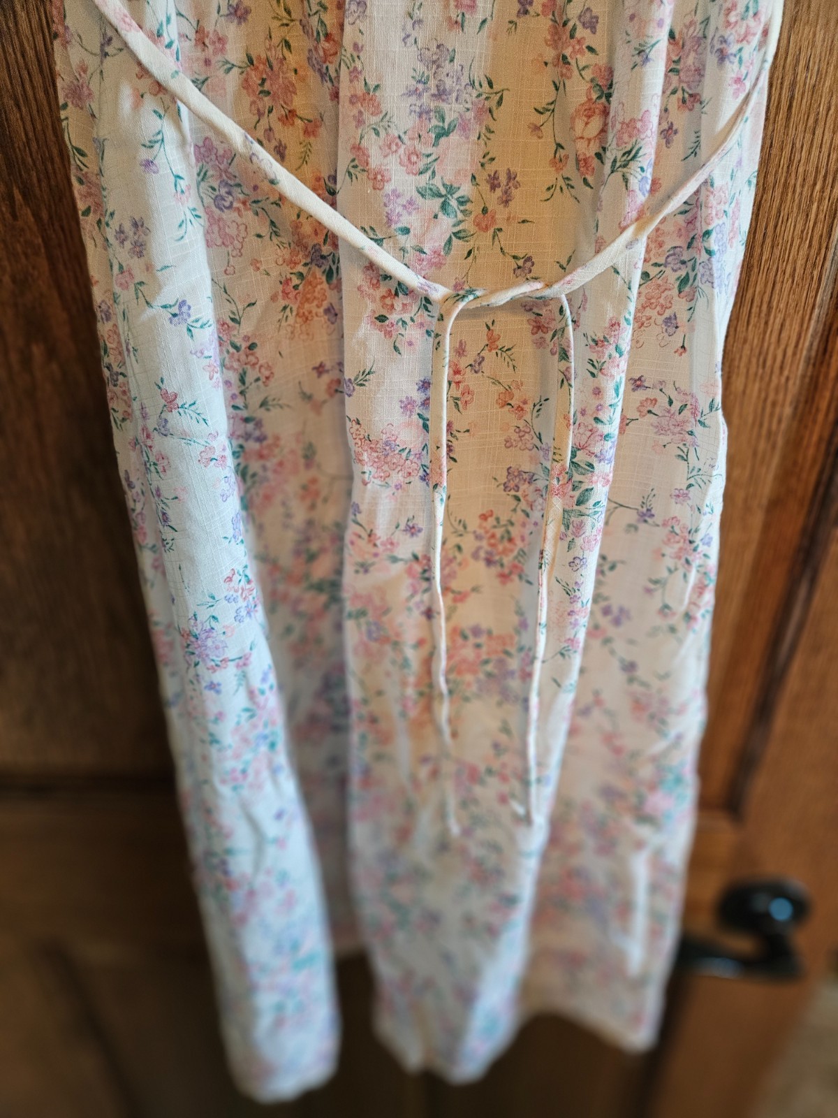 Vintage 1970’s Women’s Floral Print Dress. Size 7