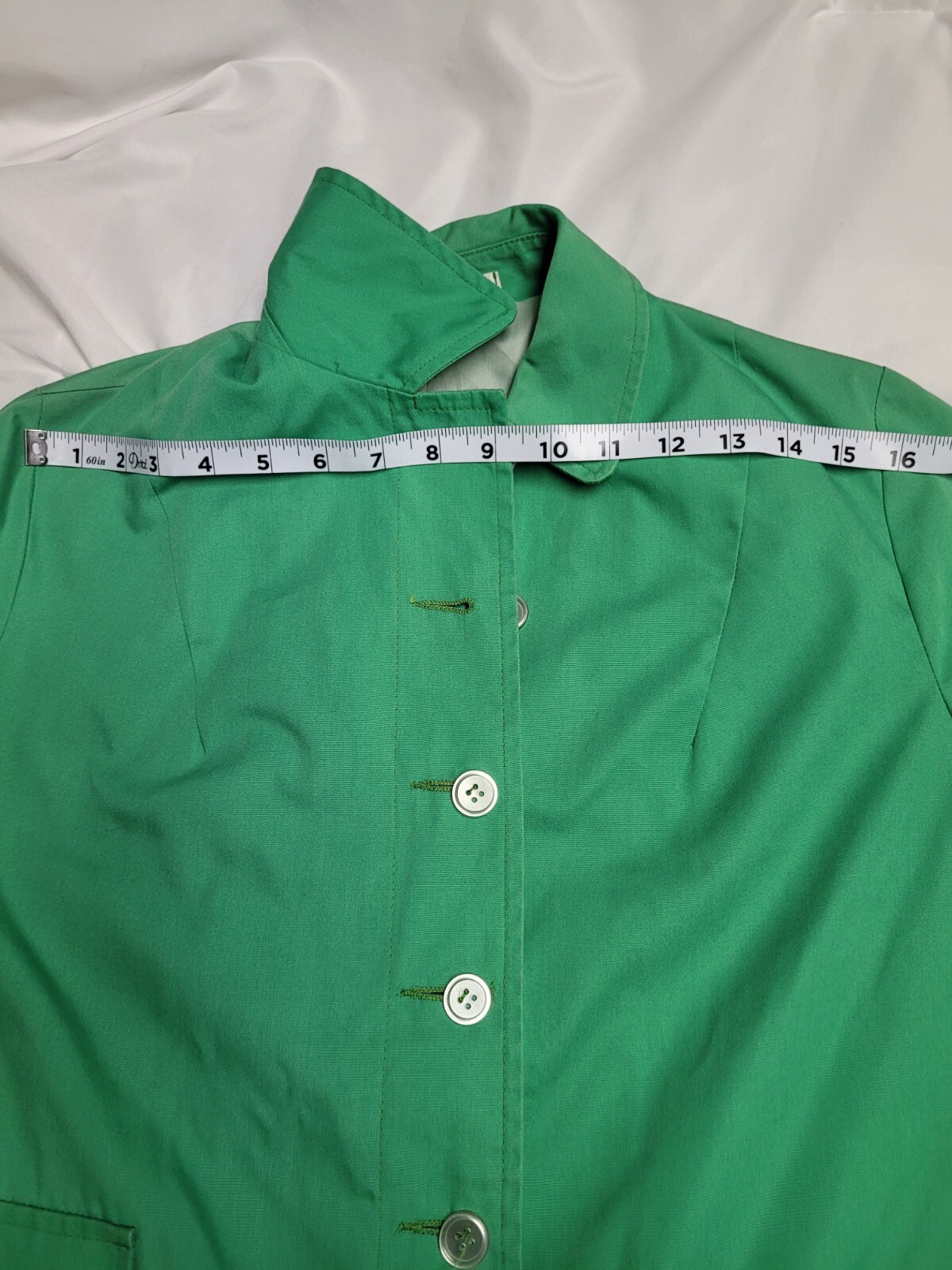 Vtg70s Linedtrench coat Green Currituck Outer Banks Collection by Jerold No Size