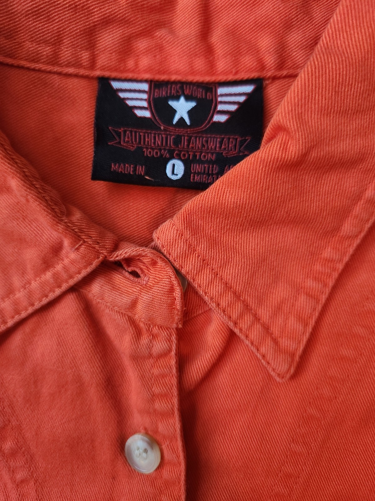 Vtg Sturgis 2001 Biker Rally Sleeveless Frayed Edge Vest Shirt Orange Crop Larg