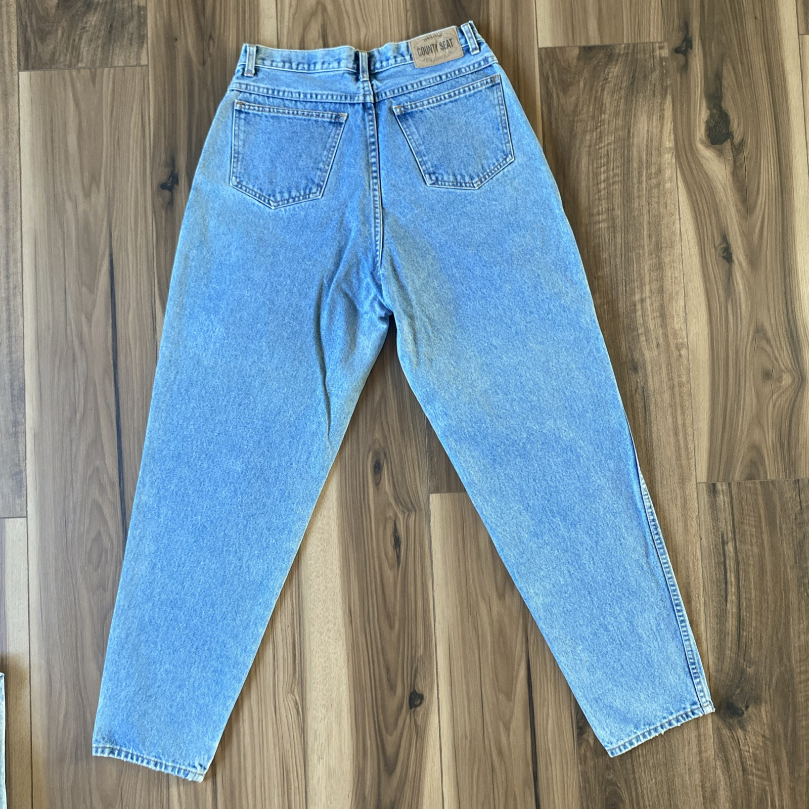 VTG NUOVO County Seat Mom Jean 100% Cotton Denim Women Size 13/14R High Waist