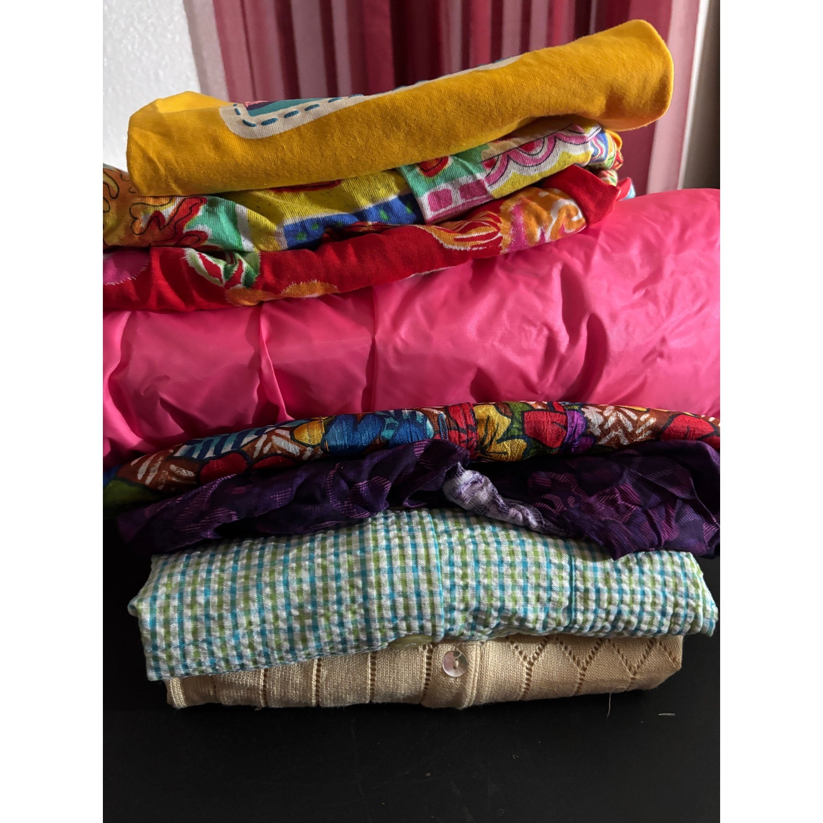 Vtg 90s Womens Clothing Lot 8pc NOS Pendleton Floral Skirts Blouses Windbreaker