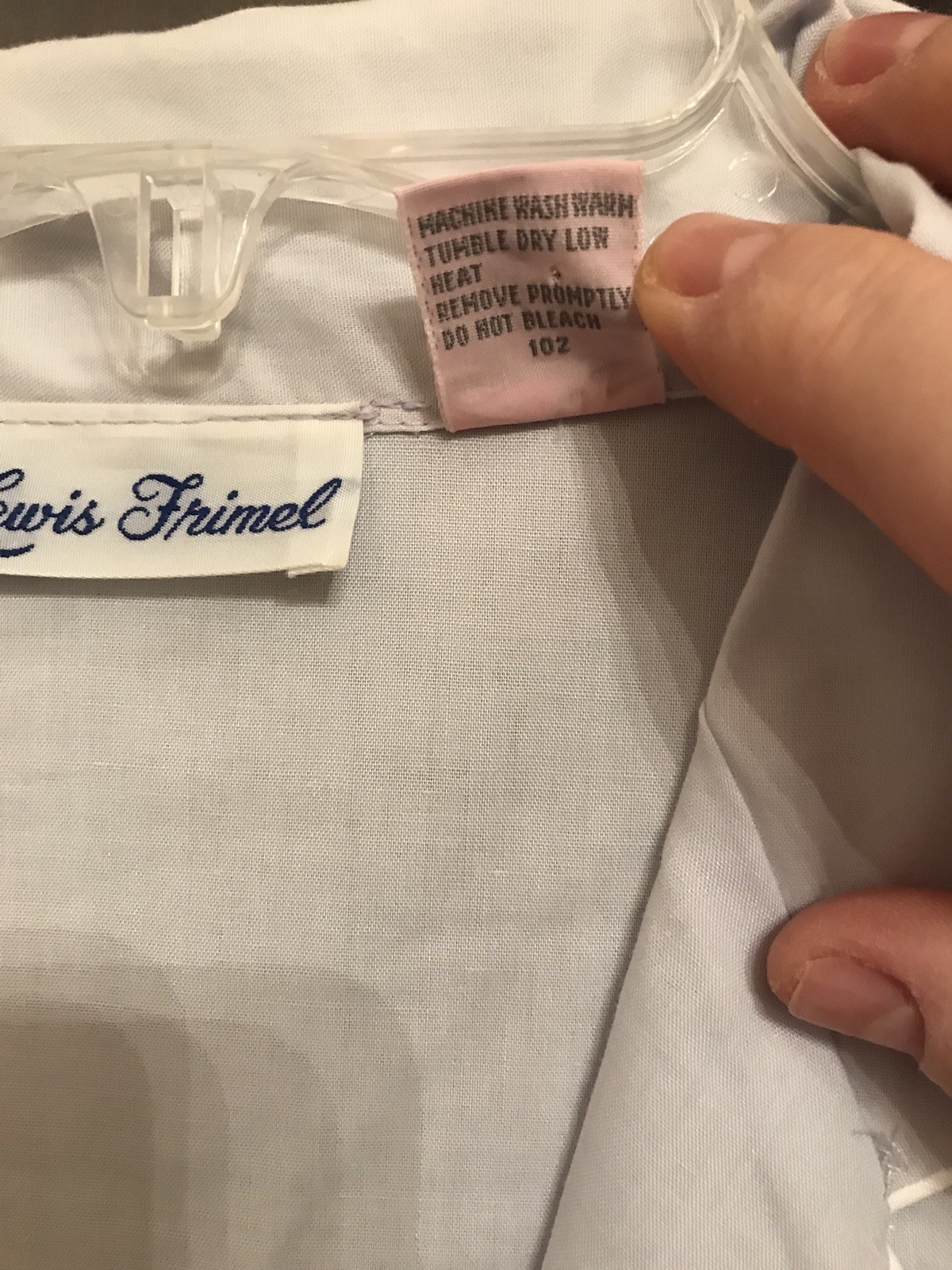 Lewis Frimel Blue Pijamas Vintage L