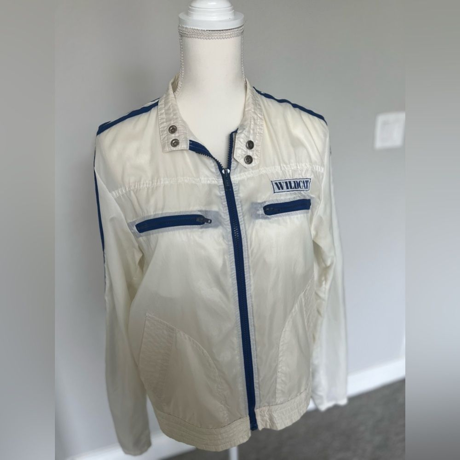 Vintage Wildcat wind breaker M racing style