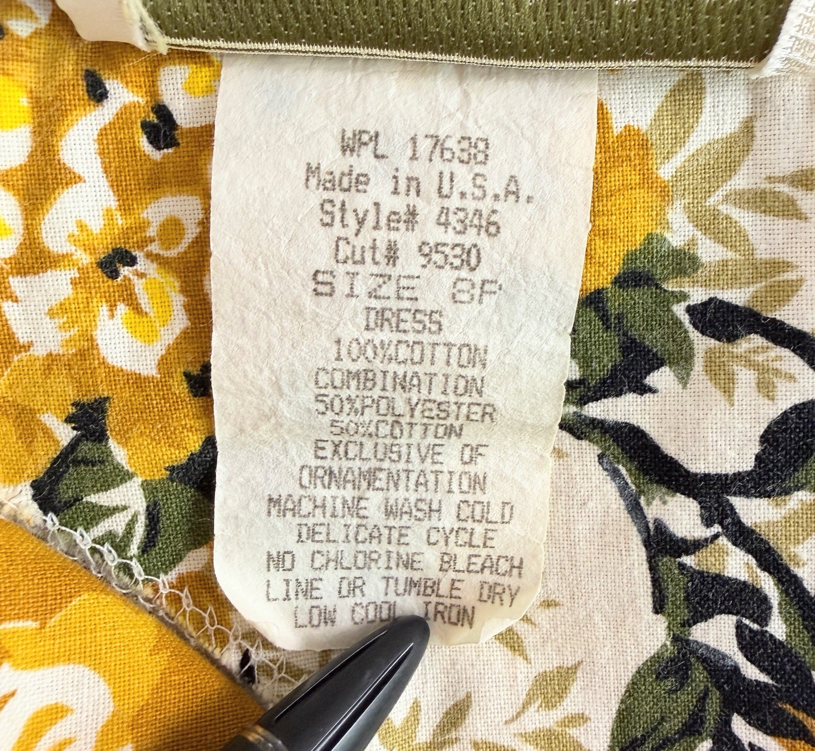 Vintage Floral Sleeveless Cottagecore Dress 8P Midi Lace Tea Party Romance