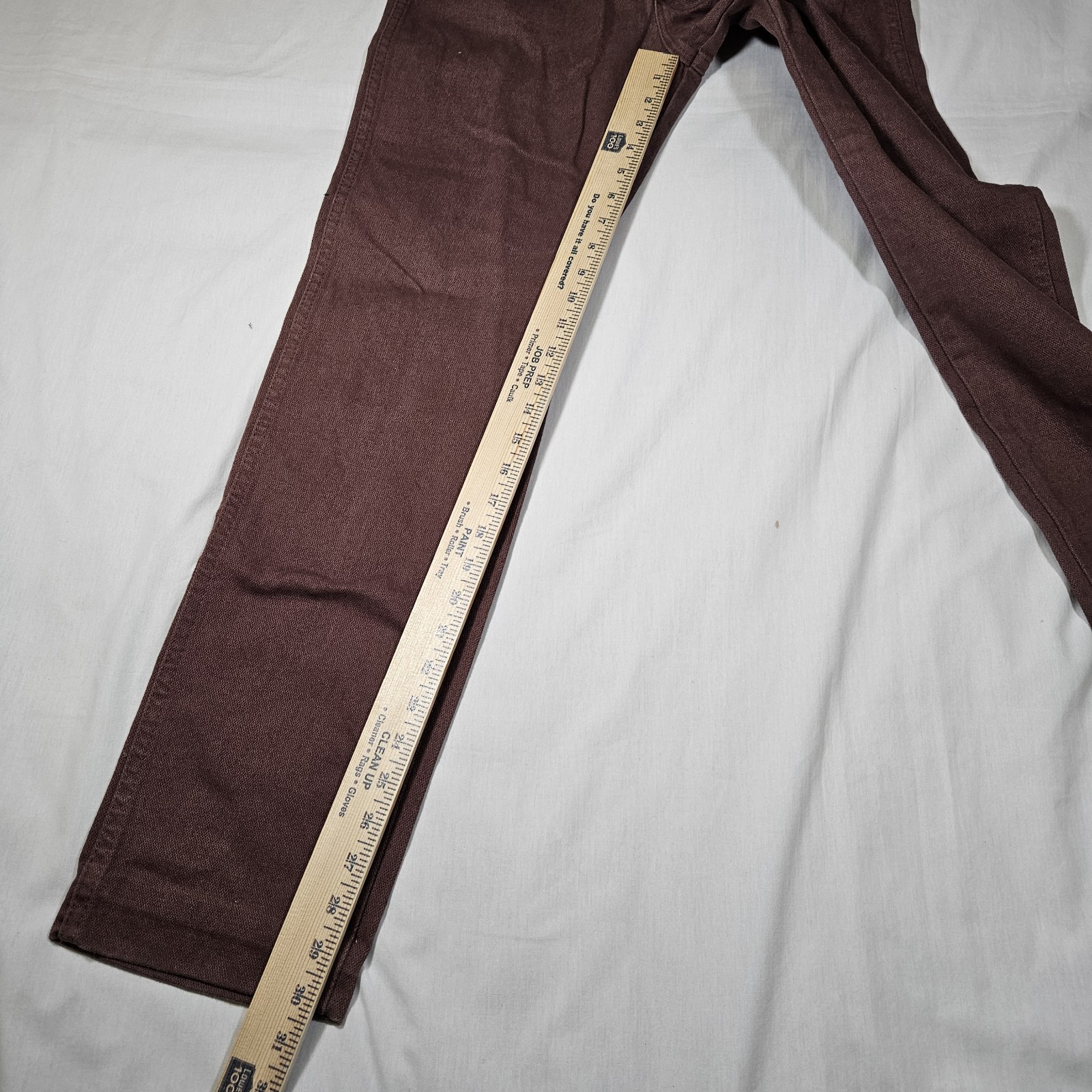 Vintage Wrangler Brown Cowboy Cut Slim Fit Jeans Made in USA High Rise 9×32