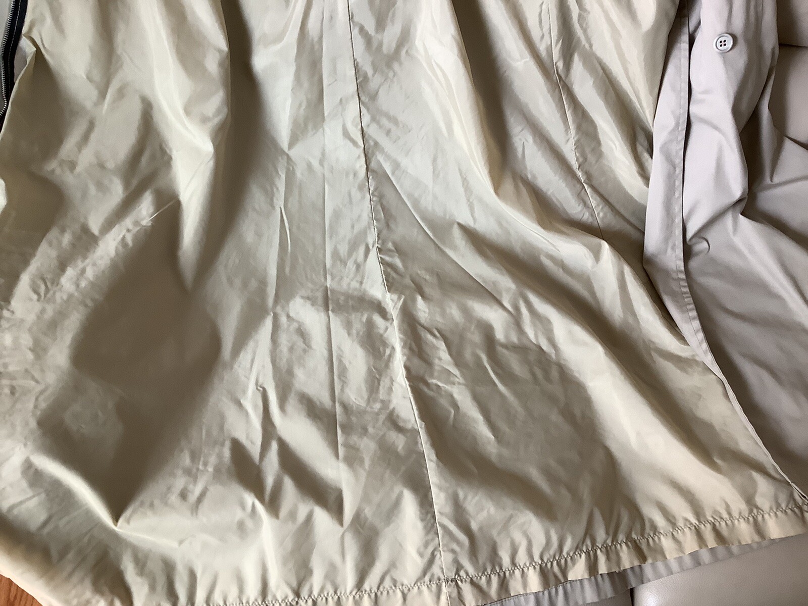 Vintage London Fog Trench Rain Coat Full Length With Belt Size 12 Reg