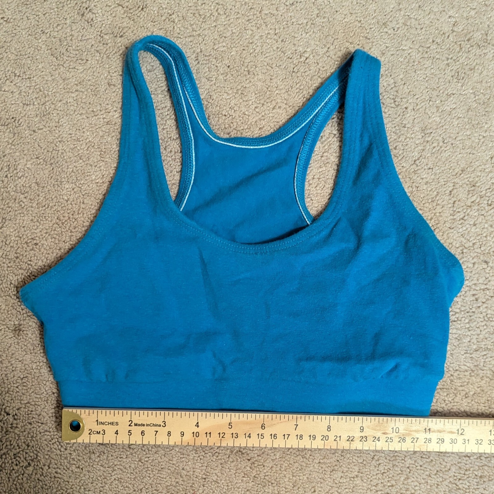 Set of 4 VTG 80s Athleisure – Floral Bodysuit Leotard Bra Crop Top Color Dance