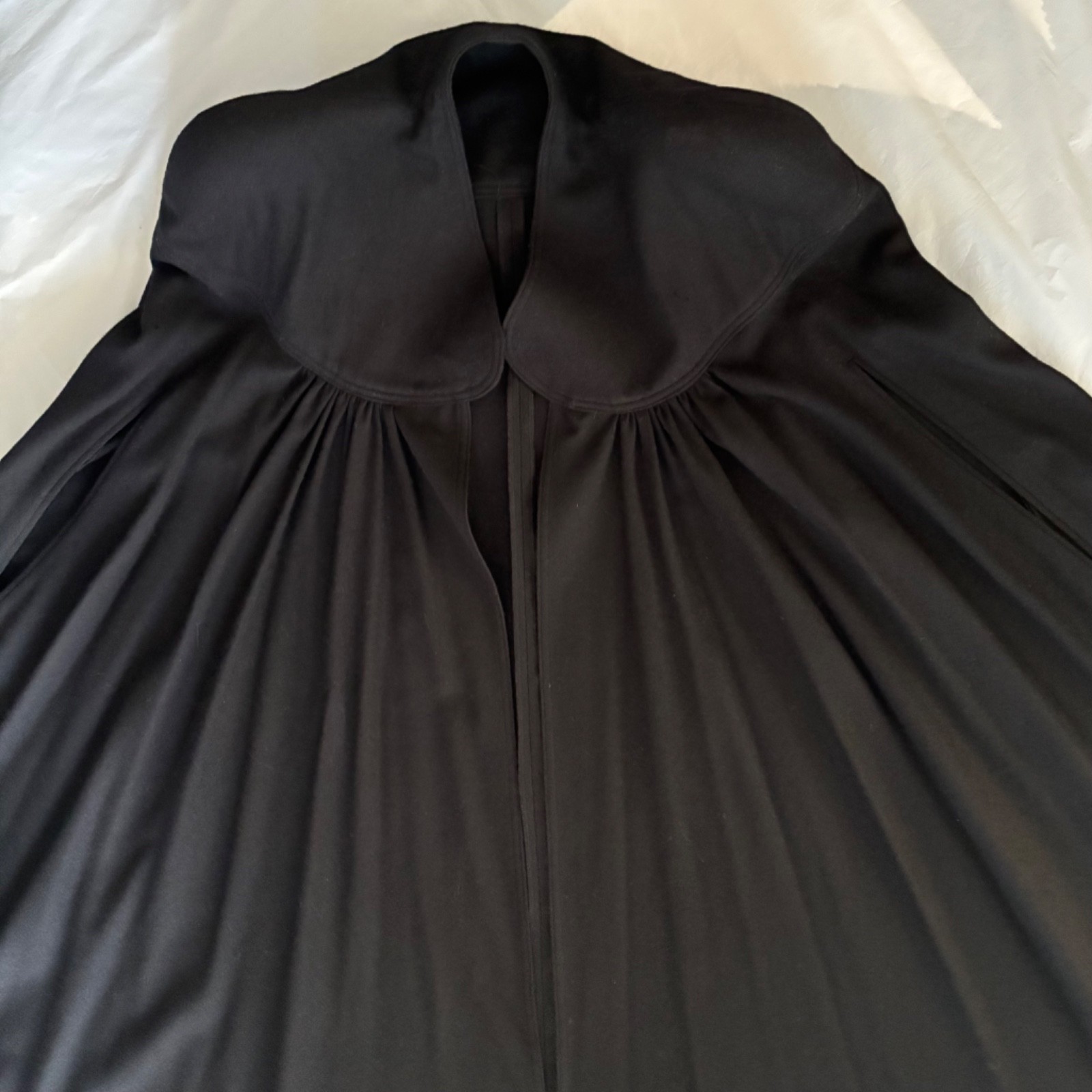 C’est Simone Black Maxi Cape Medium