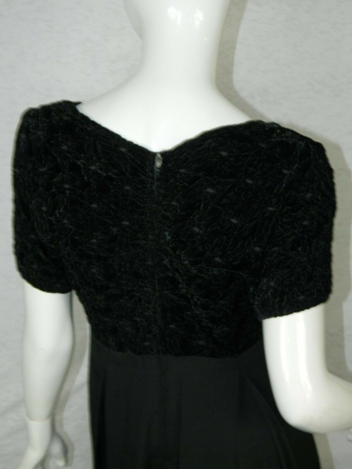Vintage 90’s Jeffery & Dara Linda Hutley Jumpsuit Black Hipster Size 5/6