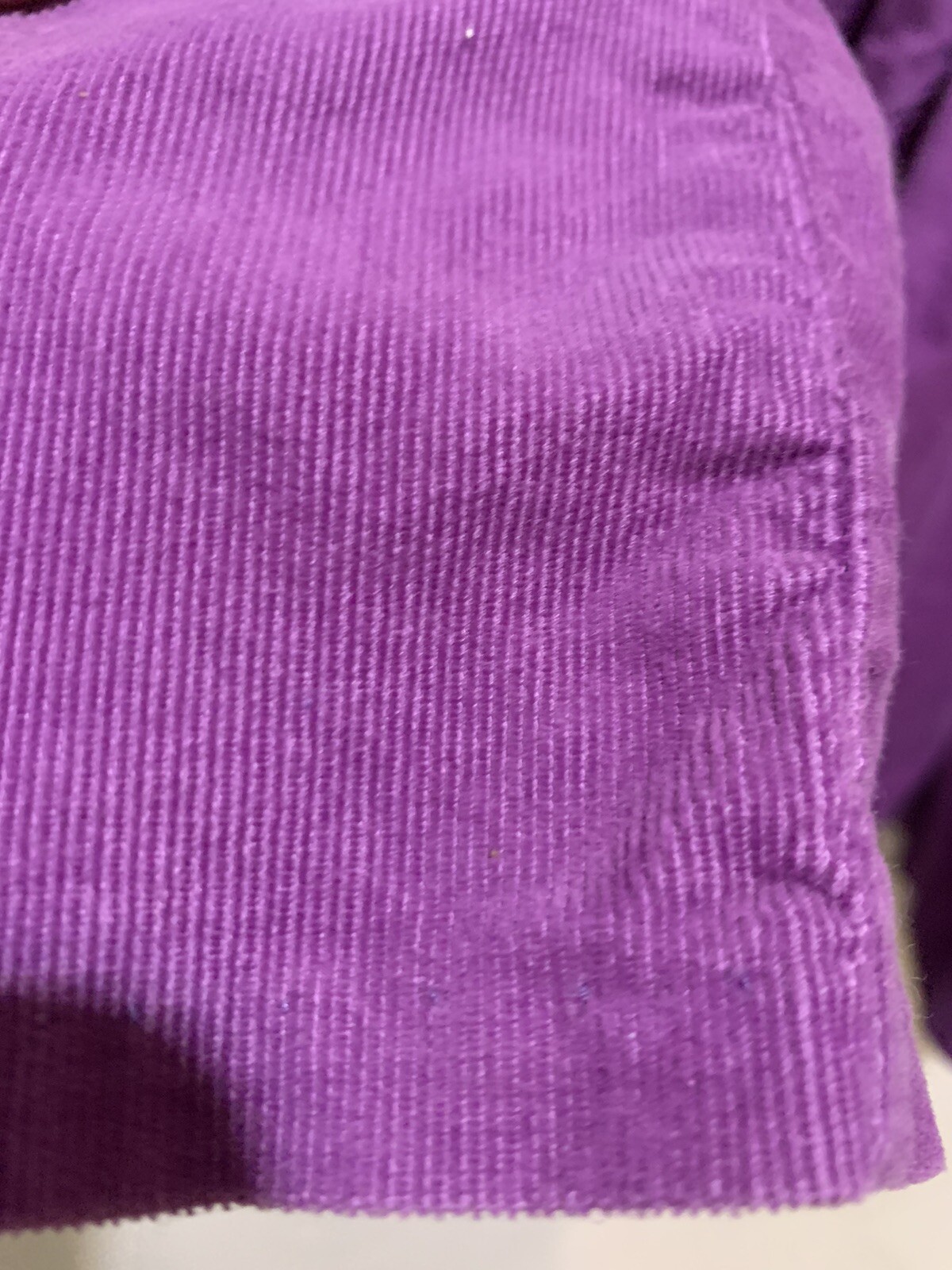 ❤️Vintage GENE EWING BIS 80s Purple Corduroy Midi Skirt California 26” Waist