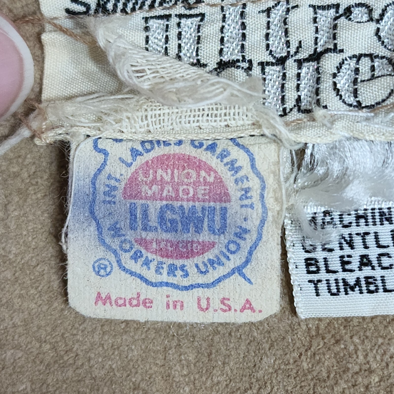 Vintage Skinner Ultra Suede Dress Made in U.S.A. Union Tag