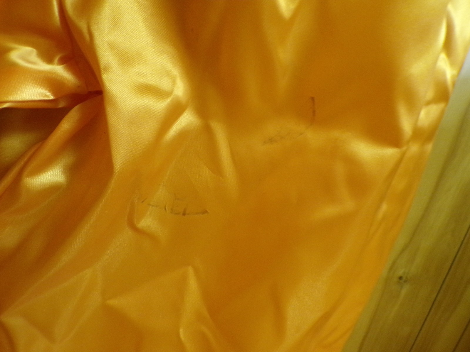 Vintage SWINGSTER Orange Nylon Jacket 34-44″ Waist Size Med.