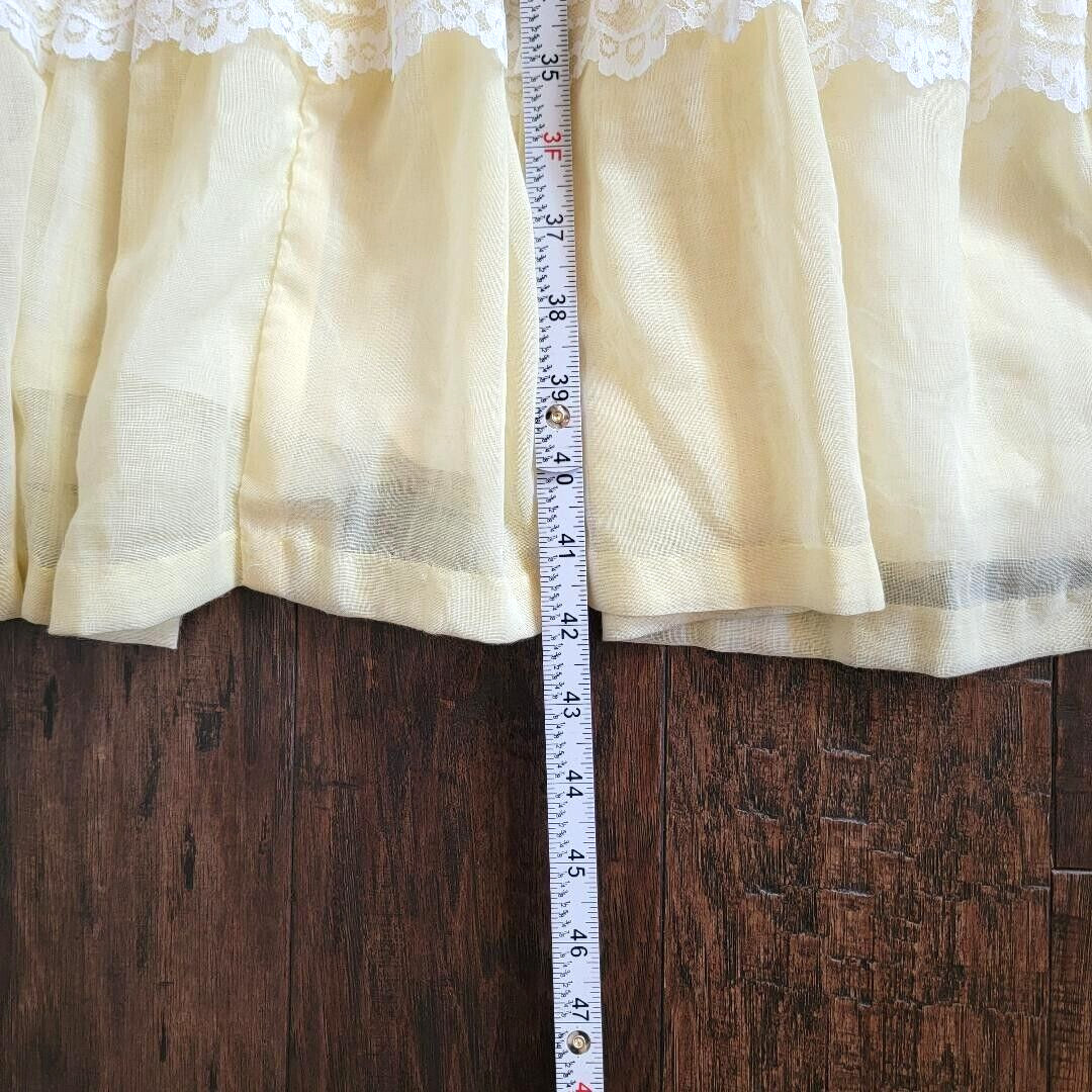 Gunne Sax Romantic Renaissance Bridal Collection Maxi Dress Vintage SZ 13 FLAWS