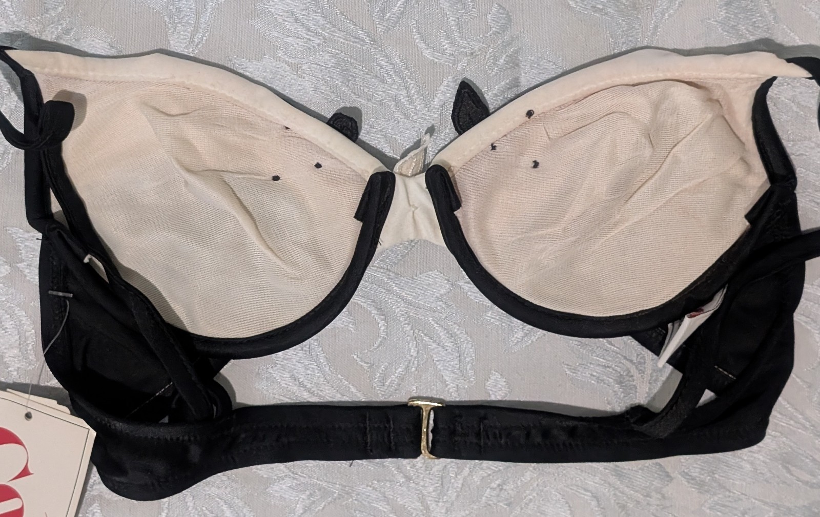 Cole Of California Bikini Vintage 80’s Rare Dead Stock B&W NWT S