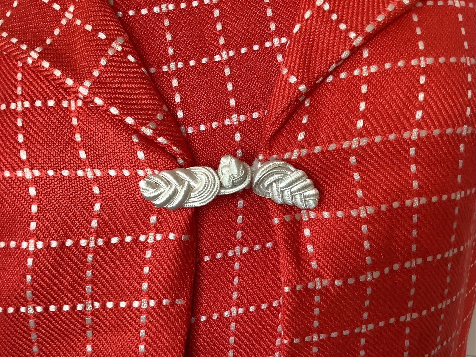 Vintage 50’ 60’ Dress And Lined Jacket Set Suit Checkered