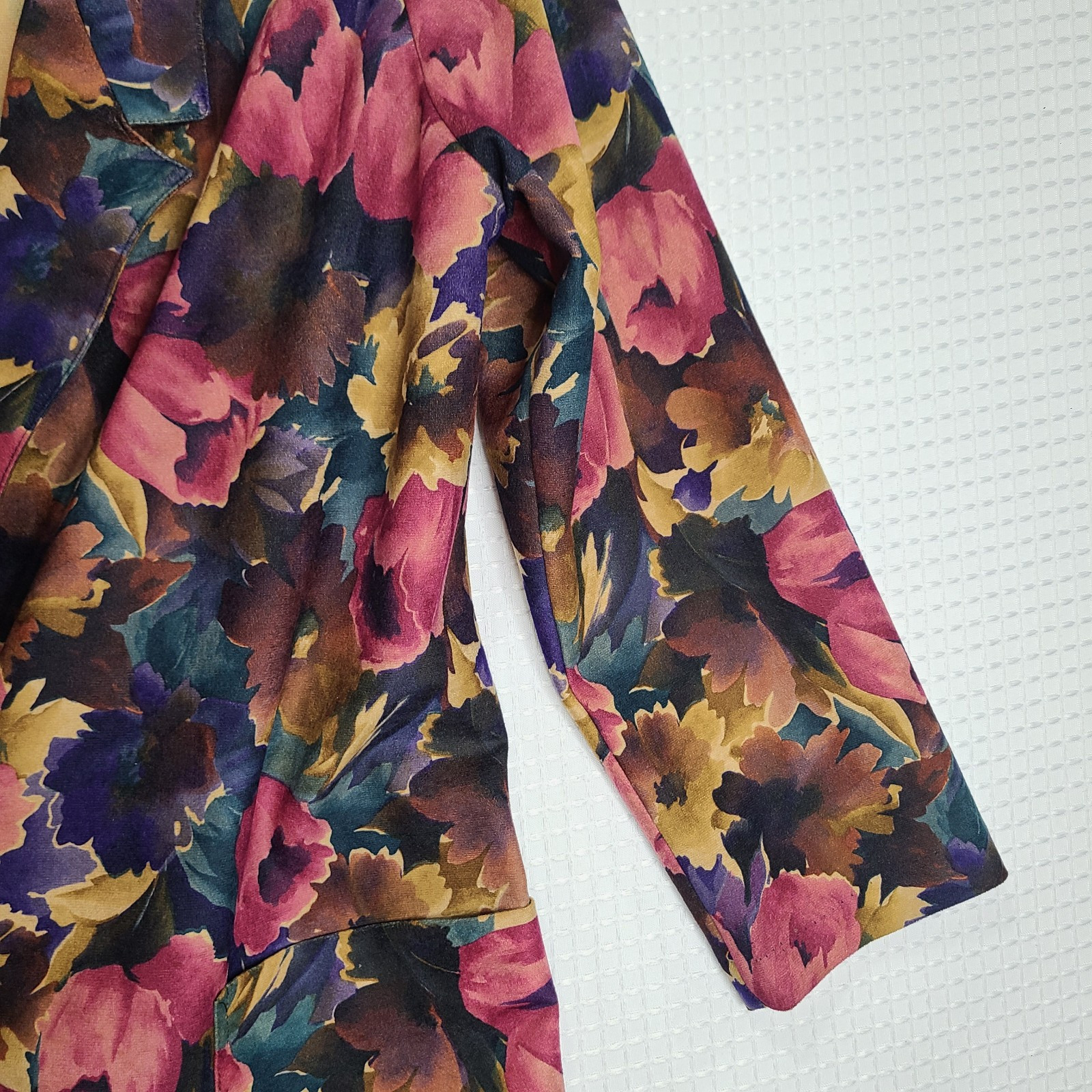 Vintage Joanna Floral Single Button Blazer Jacket Size Women’s Size Medium
