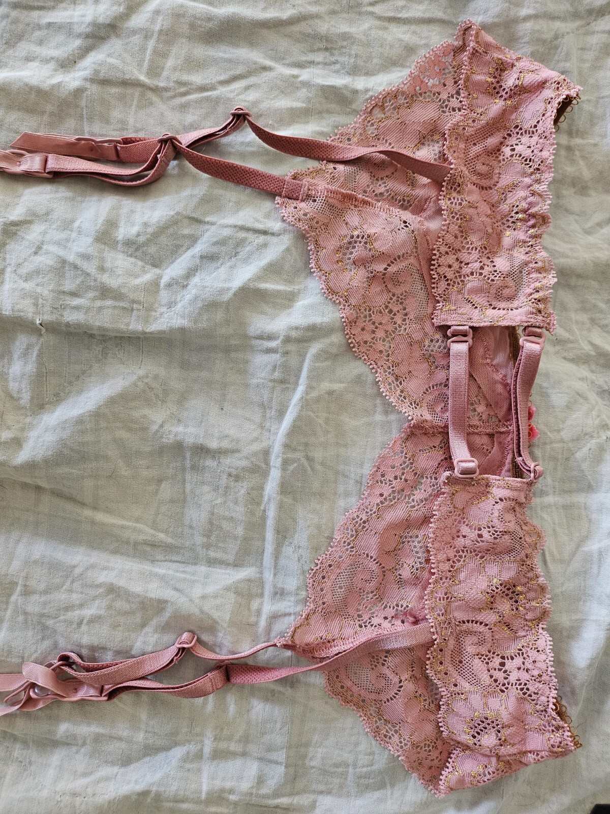 Sexy 4 Strap Garter Belt sz S – See Description – sold 5 or 1