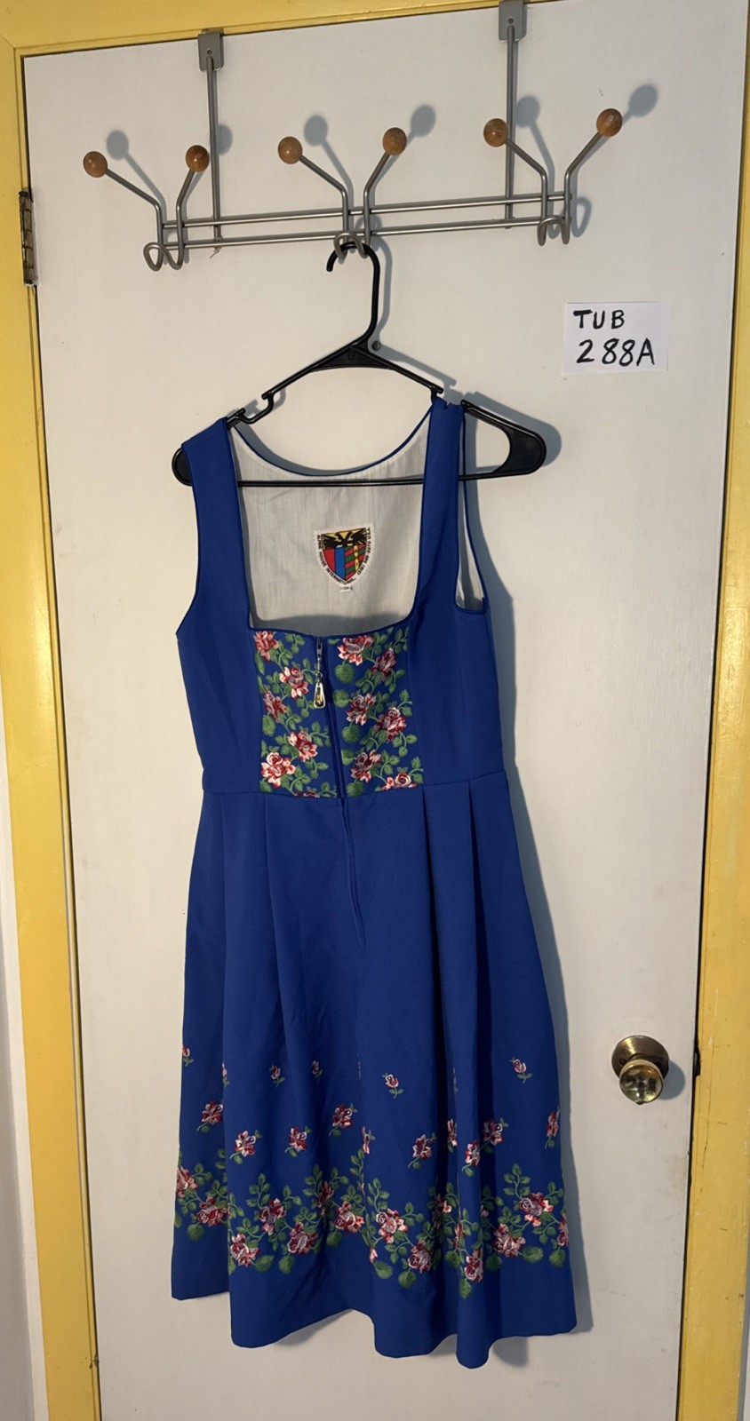 Alpine House International Women’s Authentic Vintage Bavarian Dirndi Dress 12