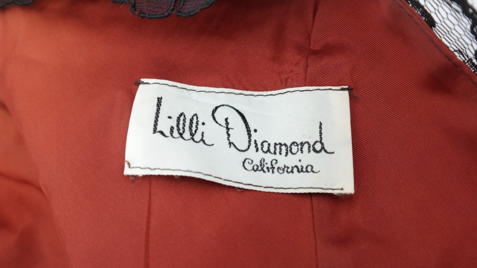 Vintage Lilli Diamond of California Cocktail Dress DM