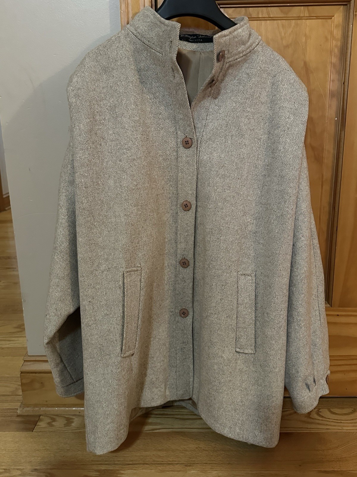 Vintage Wellington Fashions Women’s Heavy Coat Jacket Made In USA