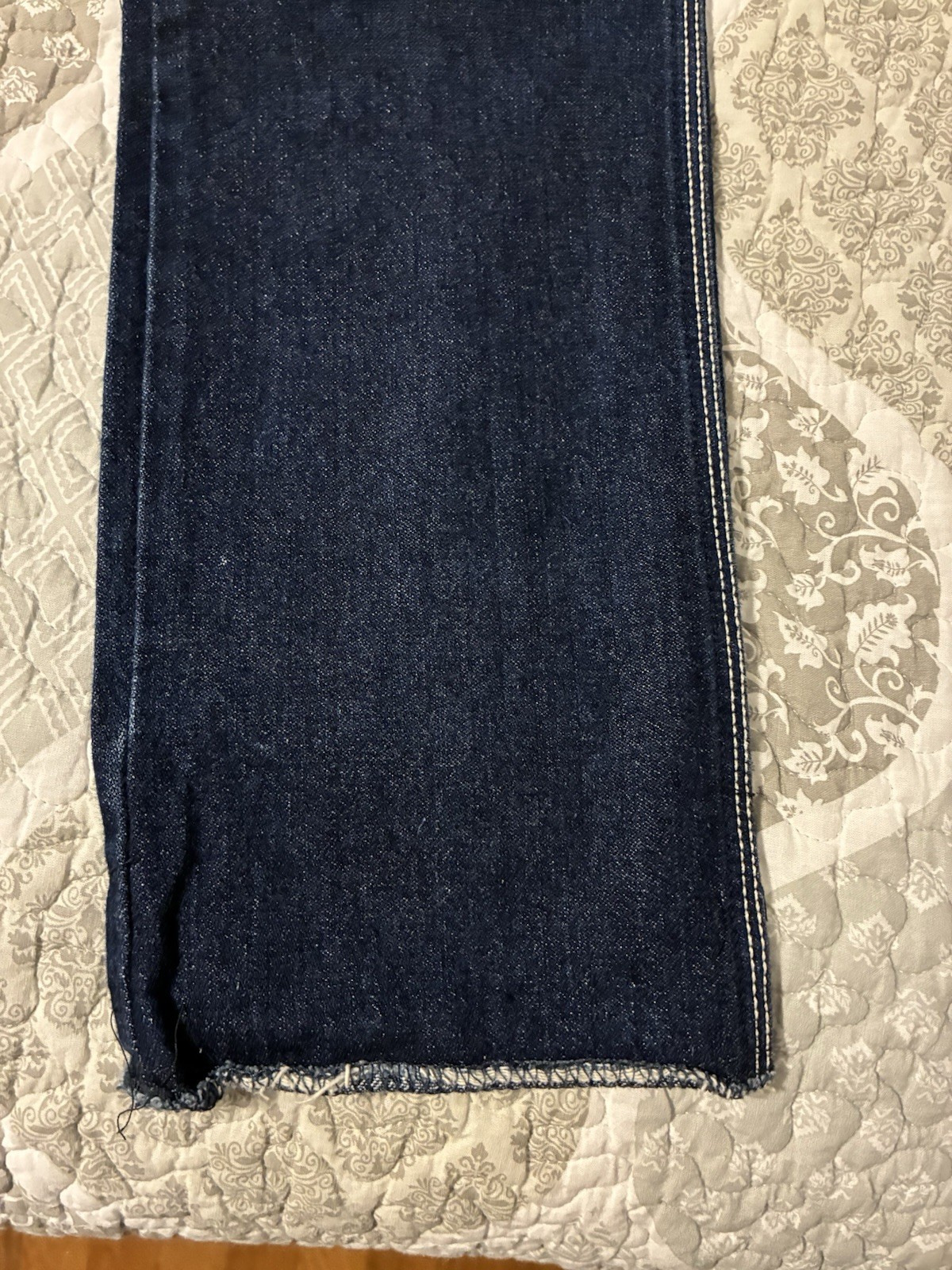 Vintage Jordache Dark Wash Jeans W/Horse Head Logo White Stitch Women’s Size 27